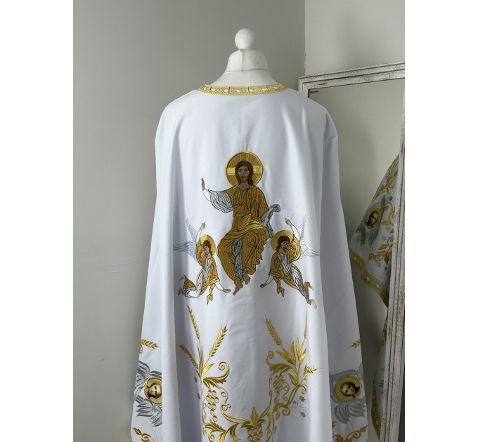 Embroidered vestment set for Orthodox priest  - Vestment in Greek style