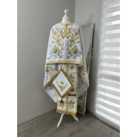 Embroidered vestment set for Orthodox priest  - Vestment in Greek style