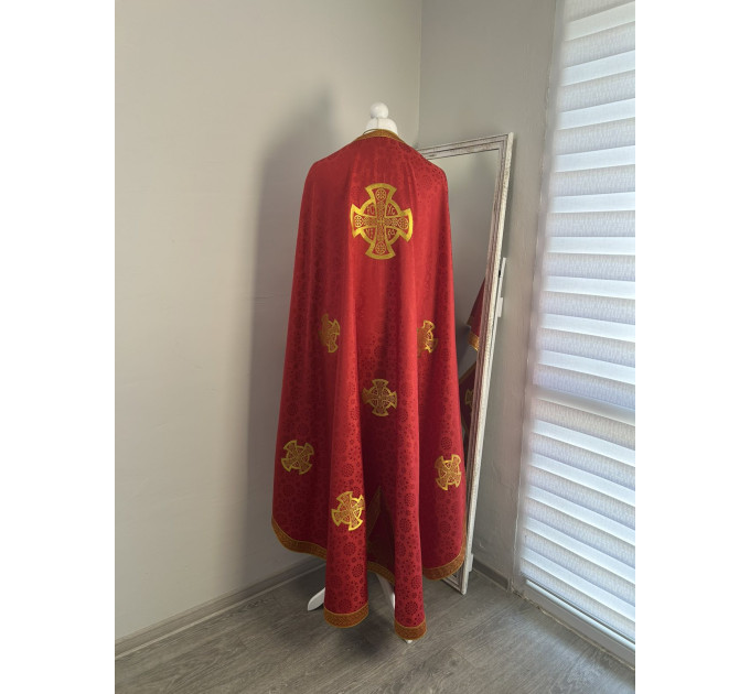 Vestment for priest made of Greek fabric
