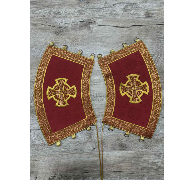Vestment for priest made of Greek fabric