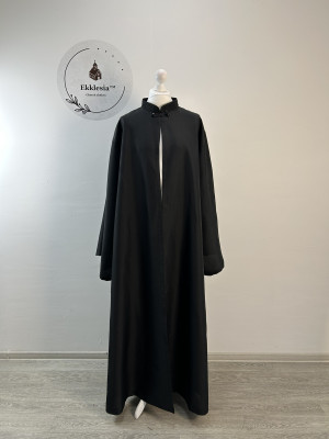 Greek style riassa with grape machine embroidery - Greek style Ryassas - Orthodox Greek outer cassock - External cassock - Rhason - Exorhason