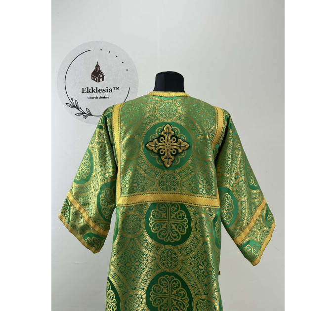 Orthodox sctichar - Reader Robe - Gold altar server boy robe
