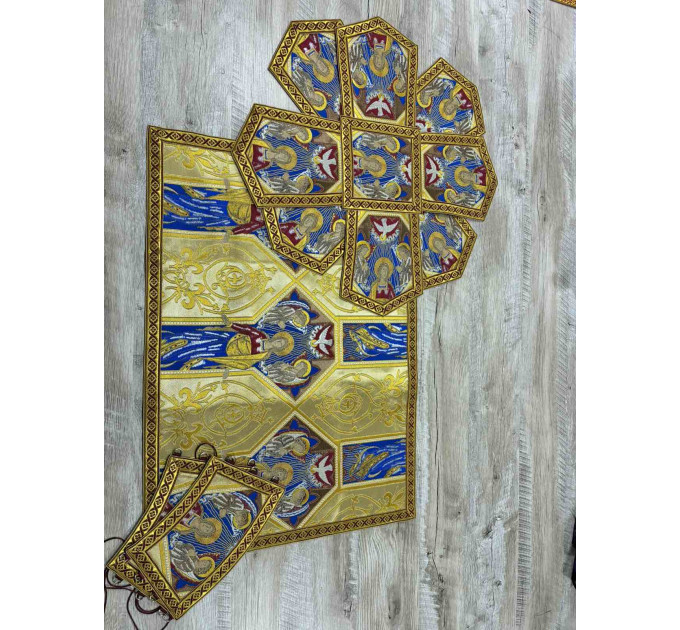 Priest's vestment made of unique brocade - Orthodox vestment set - Greek style phelon