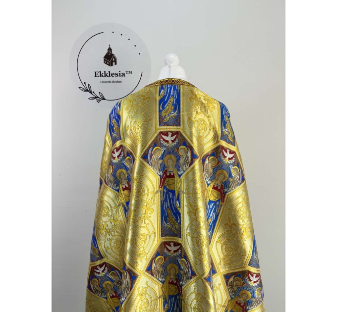 Priest's vestment made of unique brocade - Orthodox vestment set - Greek style phelon