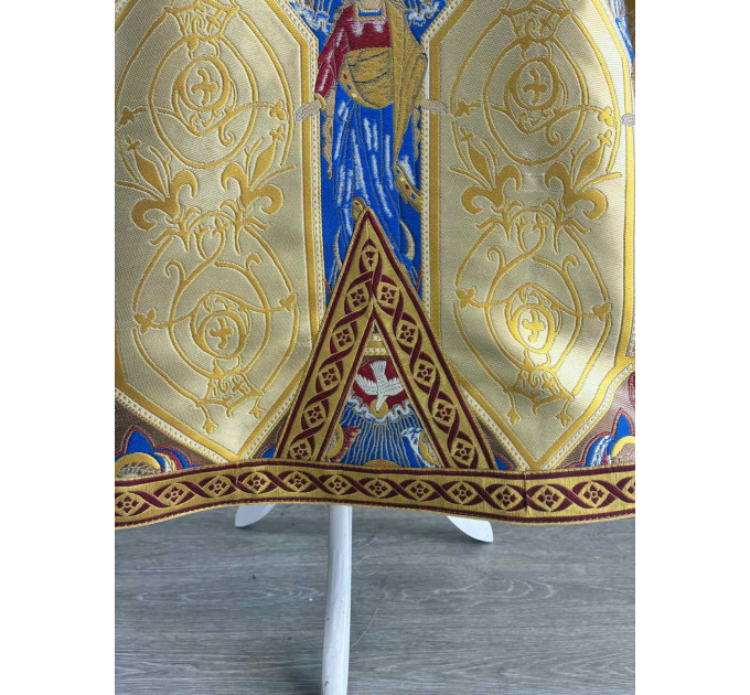 Priest's vestment made of unique brocade - Orthodox vestment set - Greek style phelon