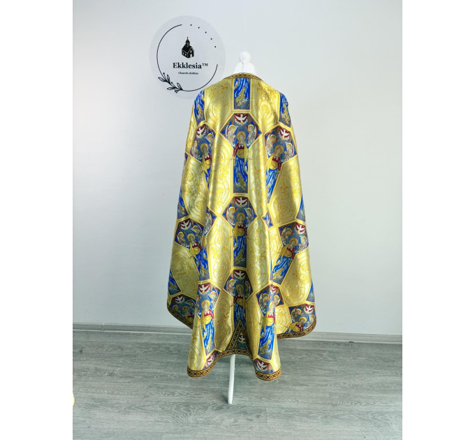 Priest's vestment made of unique brocade - Orthodox vestment set - Greek style phelon