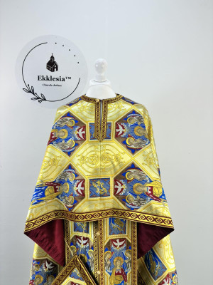 Priest's vestment made of unique brocade - Orthodox vestment set - Greek style phelon