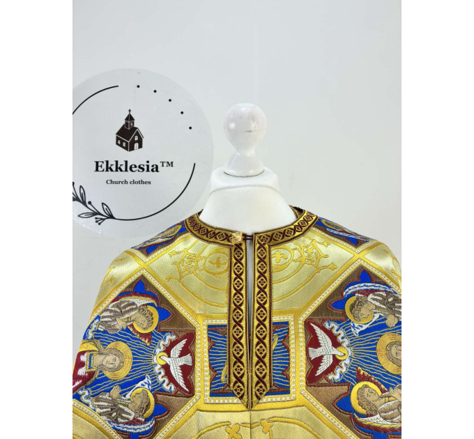 Priest's vestment made of unique brocade - Orthodox vestment set - Greek style phelon