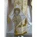 Slavic style Priest vestment - Combined vestment in velvet and brocade