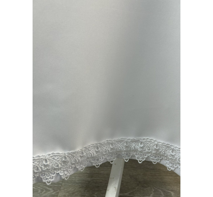 Classic podryznik with lace trim - White stikhar under the vestment