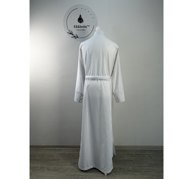 Greek style inner cassock  for hot summer in silk cotton