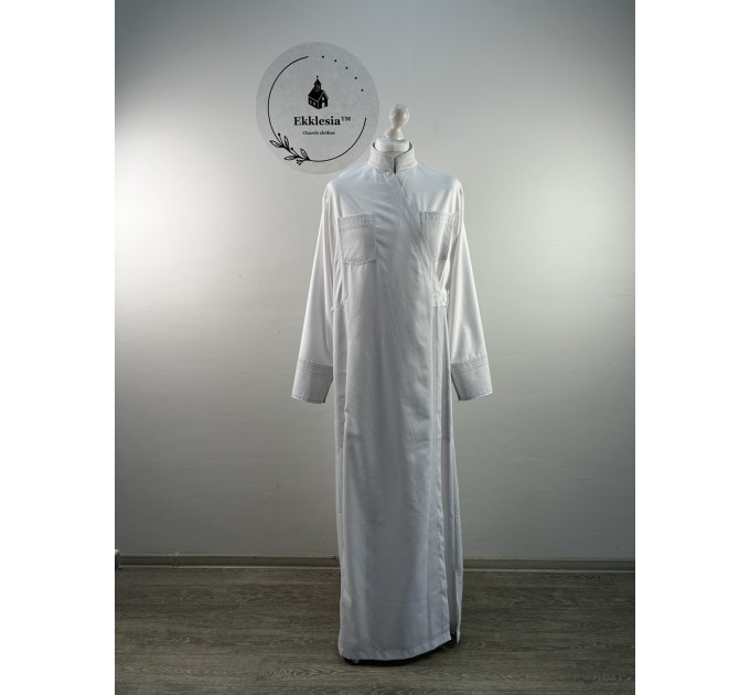 Greek style inner cassock  for hot summer in silk cotton