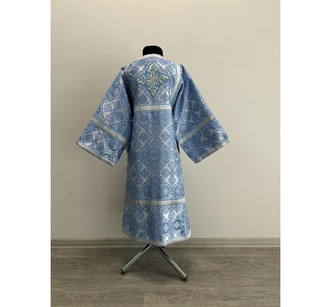Altar Server Reader blue Robe - Stikharion - Surplice - Rochet - Alb
