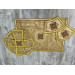 Bishop's vestment set in gold brocade - Vestment set for Archbishop