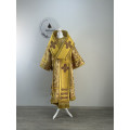 Bishop's vestment set in gold brocade - Vestment set for Archbishop