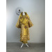 Bishop's vestment set in gold brocade - Vestment set for Archbishop