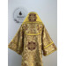 Bishop's vestment set in gold brocade - Vestment set for Archbishop