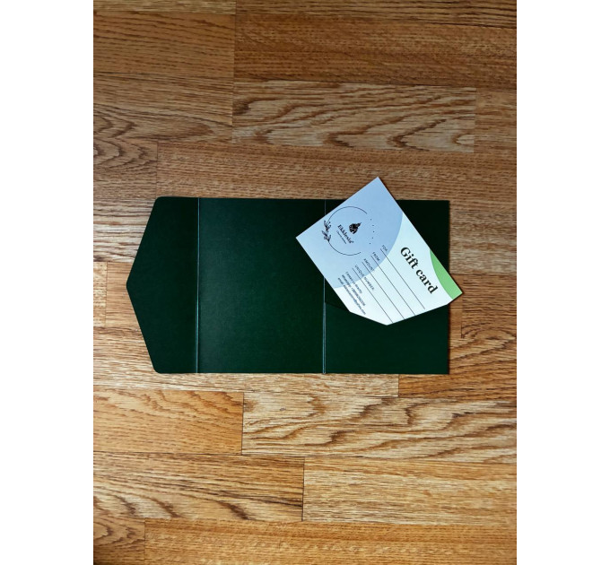Gift certificate for any amount