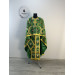 Greek style priest vestment - Phelon made of floral pattern brocade