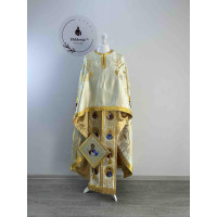 Priest vestment - Greek coupon - Priest clothes - Liturgical garments robe