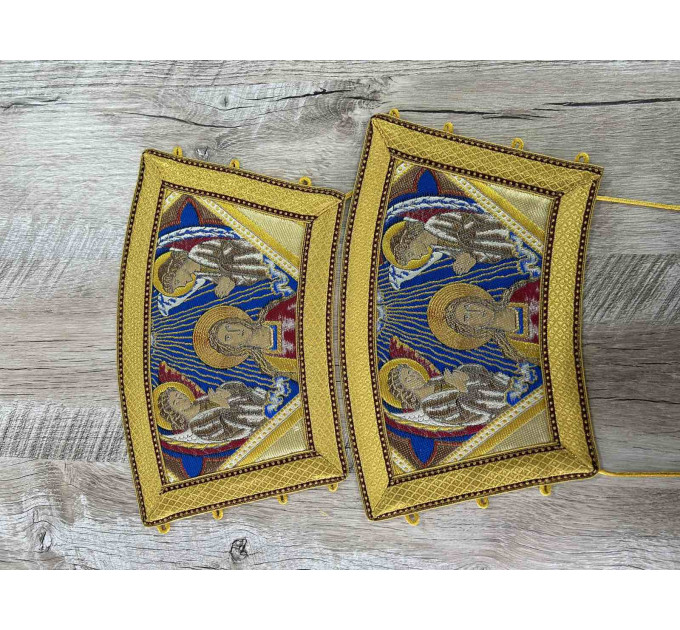 Vestment for protodeacon in rich brocade The Annunciation
