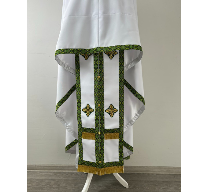 Vyshyvanka vestment - Liturgical vestment set for priest - Clothes for church
