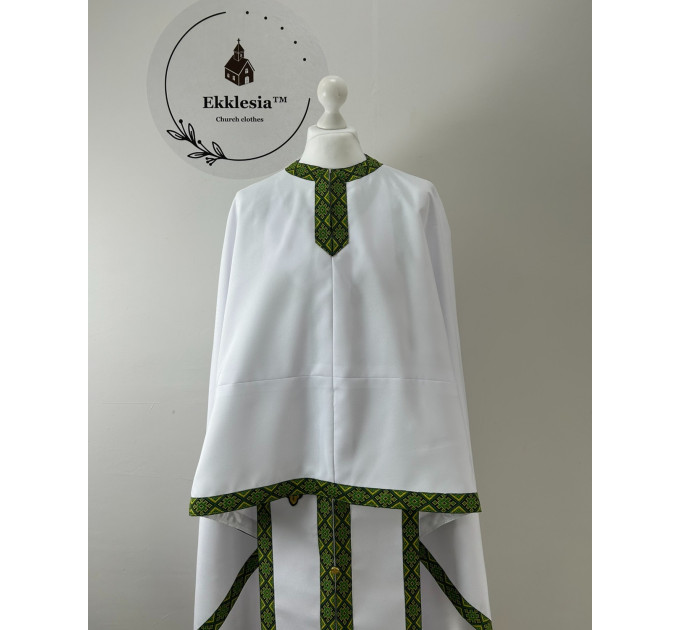 Vyshyvanka vestment - Liturgical vestment set for priest - Clothes for church