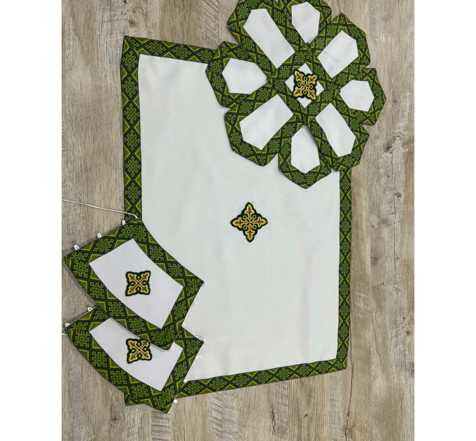 Vyshyvanka vestment - Liturgical vestment set for priest - Clothes for church