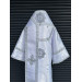 White Bishop's silk vestment set - Vestment set for Bishop - Archbishop's set
