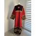 Combined orthodox sticharion - Altar server reader robe in velvet and gabardine