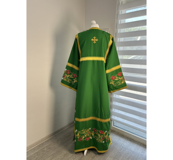 Embroidered stichar - Altar boy robe - Reader embroidered robe