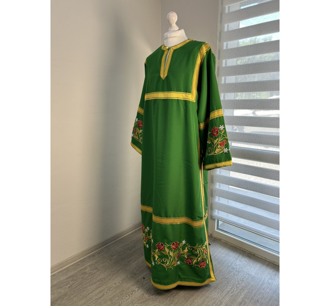 Embroidered stichar - Altar boy robe - Reader embroidered robe