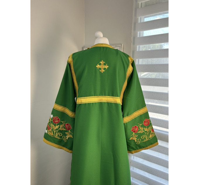 Embroidered stichar - Altar boy robe - Reader embroidered robe