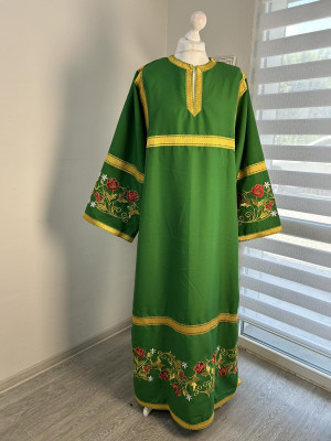 Embroidered stichar - Altar boy robe - Reader embroidered robe Embroidered stichar - Altar boy robe - Reader embroidered robe