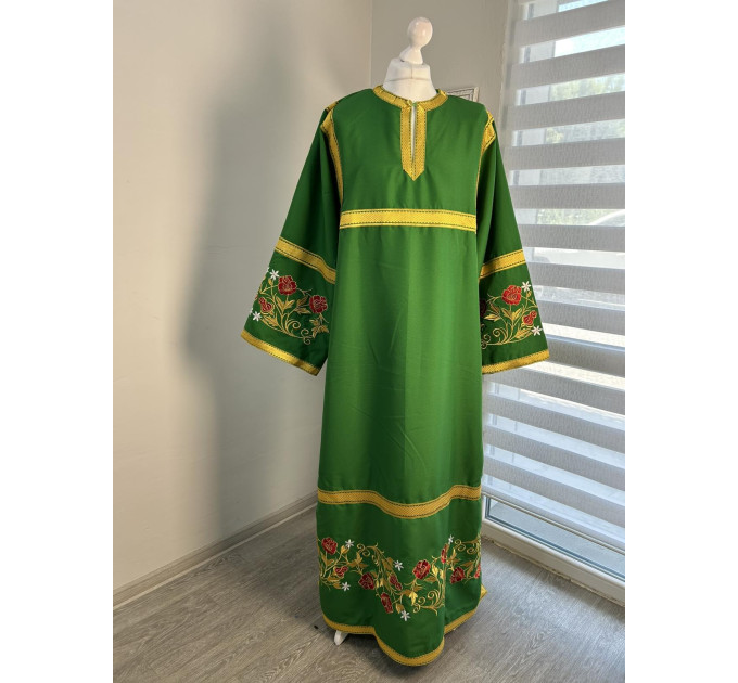 Embroidered stichar - Altar boy robe - Reader embroidered robe