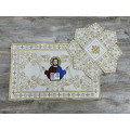 Embroidered chalice covers with aer - Covers set for communion