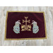 Embroidered Orthodox Chalice Covers with peacocks - Aer and chalice veil set - Chalice Covers