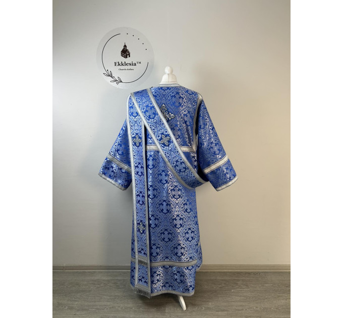 Lenten vestment for deacon - Liturgical vestment set - Stichar orar