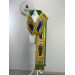 Set: small and large omophorion made of Greek brocade with angels - small and large omophorion set