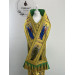 Set: small and large omophorion made of Greek brocade with angels - small and large omophorion set