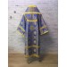 Blue Bishop's Vestments - Vestments for Bishop - Archbishop vestments