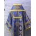 Blue Bishop's Vestments - Vestments for Bishop - Archbishop vestments