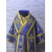 Blue Bishop's Vestments - Vestments for Bishop - Archbishop vestments