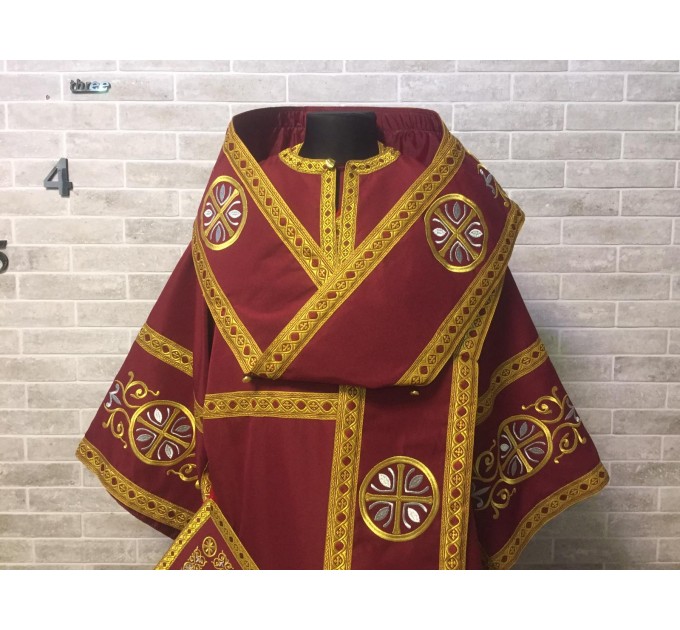 Embroidered Bishop's Vestments - Vestments for Bishop - Archbishop vestments