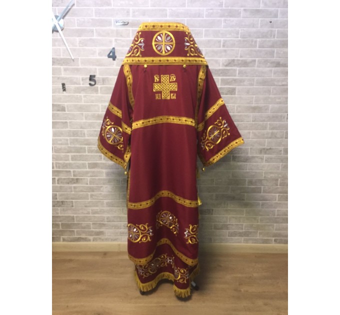 Embroidered Bishop's Vestments - Vestments for Bishop - Archbishop vestments