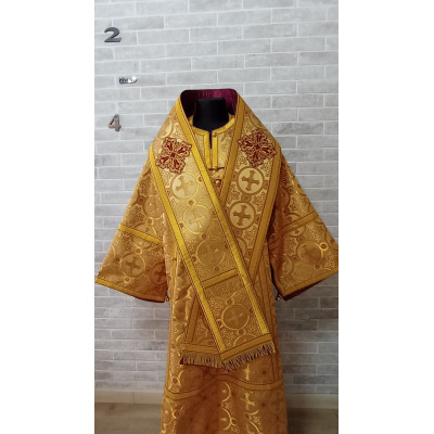 Bishop's Vestments in light brocade - Vestments for Bishop - Archbishop vestments