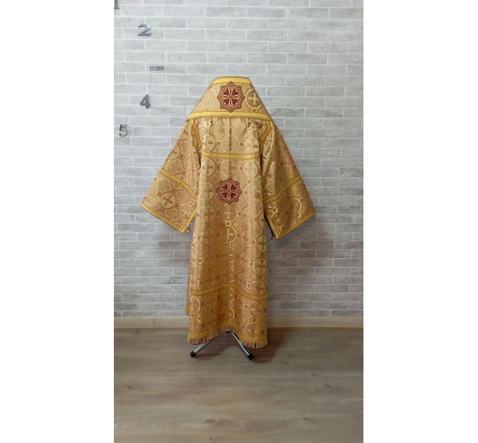 Bishop's Vestments in light brocade - Vestments for Bishop - Archbishop vestments