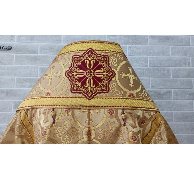 Bishop's Vestments in light brocade - Vestments for Bishop - Archbishop vestments