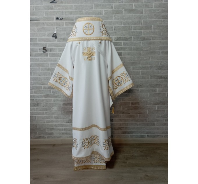 Embroidered Bishop's Vestments - Vestments for Bishop - Archbishop vestments