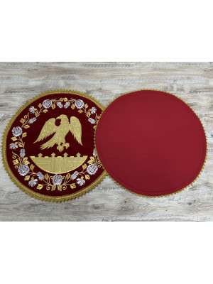 Bishop stand cover - Eagle rug - Orlets - Round cover for Bishop with eagle